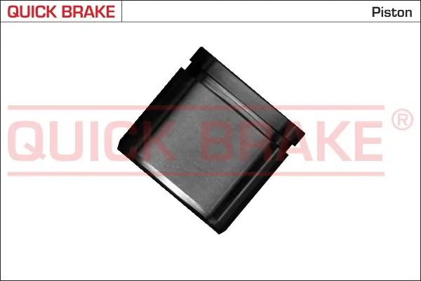 Piston, brake caliper